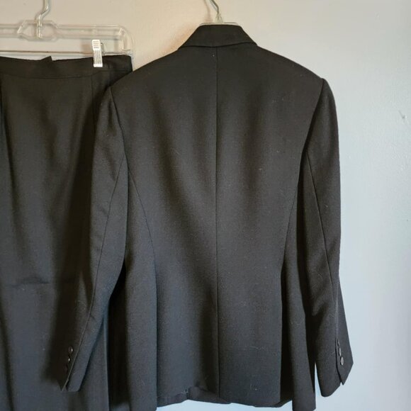 EUC Kasper & Company 2 Piece Wool Long Skirt/Jacket Suit - Picture 6 of 9